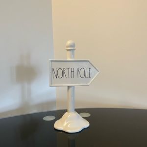 Rae Dunn Christmas Decoration North Pole Stand